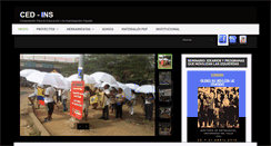 Desktop Screenshot of cedins.org